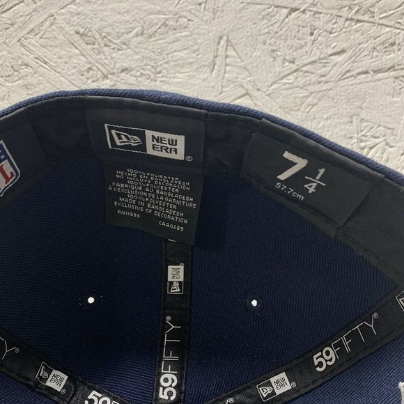 DALLAS COWBOYS NFL NEW ERA 59FIFTY HISTORIC LOGO SIDELINE FITTED HAT CAP 7 1/4 - Picture 11 of 11